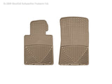 WeatherTech 99 BMW M3 Convertible Front Rubber Mats - Tan - W24TN