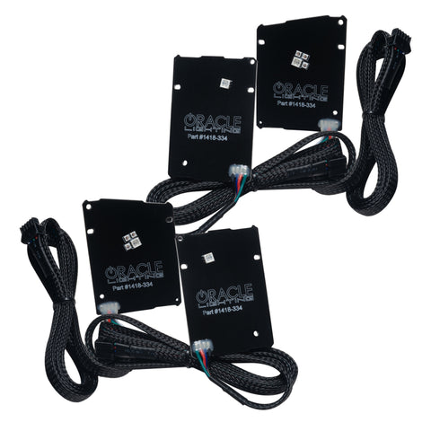 Oracle 19-21 Chevy Camaro LS/LT RGB+A Headlight DRL Kit - ColorSHIFT w/o Controller - 1418-334