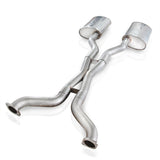 Stainless Works 2003-11 Crown Victoria/Grand Marquis 4.6L 2-1/2in Exhaust S-Tube Mufflers No Tips - CRVIC03CBNTL