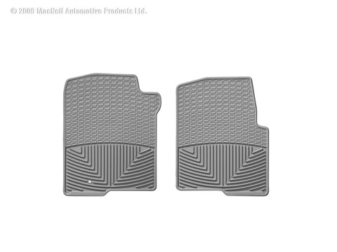 WeatherTech 04-08 Ford F150 Ext Cab Front Rubber Mats - Grey - W42GR