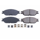Power Stop 99-03 Ford Windstar Front Z17 Evolution Ceramic Brake Pads w/Hardware - 17-803