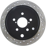 StopTech 08-10 Impreza WRX (Exc STi)/08-10 Impreza Coupe/Sedan Slotted & Drilled Right Rear Rotor - 127.47029R