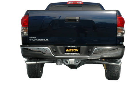 Gibson 14-19 Toyota Tundra SR 4.6L 2.5in Cat-Back Dual Extreme Exhaust - Stainless - 67501