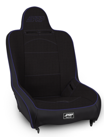 PRP Premier High Back Suspension Seat- Black/Purple Tweed - A100110-50-M