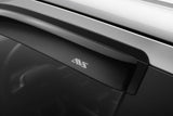 AVS 15-18 Ford F-150 Supercrew Ventvisor Outside Mount Window Deflectors 4pc - Smoke - 94975
