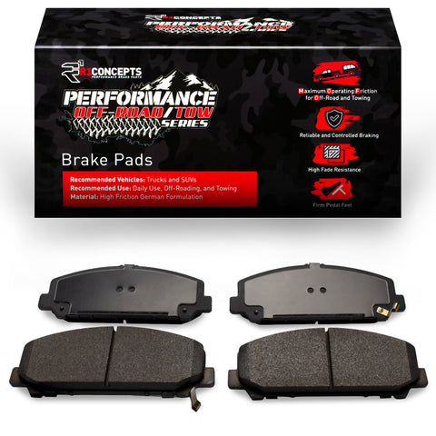 R1 05-24 Nissan Titan Front Off-Road/Tow Brake Pads - 2400-1509-00