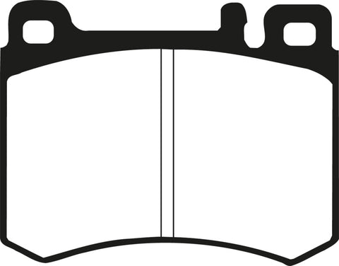 EBC 86-89 Mercedes-Benz 560 SL Ultimax Front Brake Pads - UD424