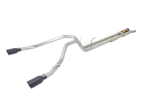 Gibson 17-19 Ford F-150 Raptor 3.5L 3in Cat-Back Dual Sport Exhaust - Black Elite - 69548-B
