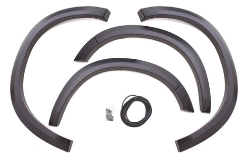 Lund 02-08 Dodge Ram 1500 SX-Sport Style Textured Elite Series Fender Flares - Black (4 Pc.) - SX203T