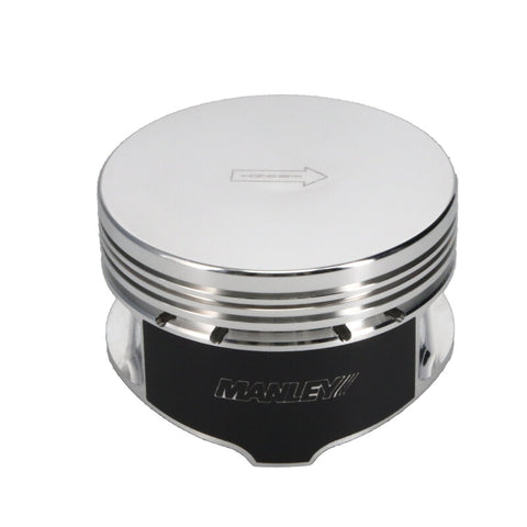 Manley Ford 4.6L/5.4L SOHC/DOHC (2v/4v) 3.582in Bore Platinum Series Heavy Duty Flat Top Piston Set - 594030CE-8