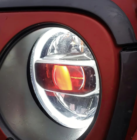 Oracle Jeep Wrangler JL/Gladiator JT Projector Illumination Kit - w/o Controller - 4511-334