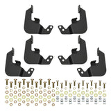Westin 15-22 Chevrolet Colorado / GMC Canyon Crew Cab Outlaw Nerf Step Bars - Textured Black - 20-14015