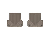 WeatherTech 12+ Audi A6/S6 Rear Rubber Mats - Tan - W301TN