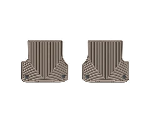 WeatherTech 12+ Audi A6/S6 Rear Rubber Mats - Tan - W301TN