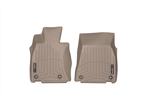 WeatherTech 13+ Lexus LS Front FloorLiner - Tan - 455141