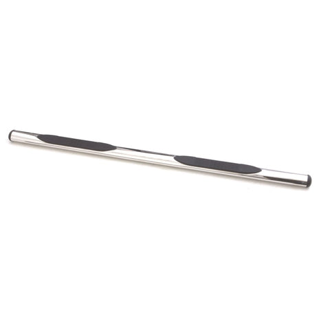 Lund 07-17 Chevy Silverado 1500 Crew Cab 4in. Oval Straight SS Nerf Bars - Polished - 23510545