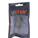 DeatschWerks 8AN Flare Female Swivel to 8AN Flare Female Swivel - Anodized Matte Black - 6-02-0210-B