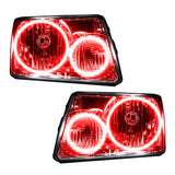 Oracle Lighting 01-11 Ford Ranger Pre-Assembled LED Halo Headlights -Red - 7052-003