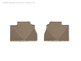 WeatherTech 02-08 Dodge Ram 1500 Rear Rubber Mats - Tan - W70TN