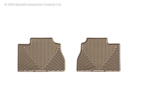WeatherTech 02-08 Dodge Ram 1500 Rear Rubber Mats - Tan - W70TN