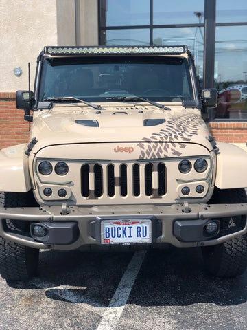 Oracle VECTOR Series Full LED Grille - Jeep Wrangler JK - NA - 5817-PRO