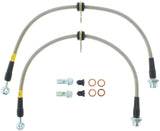 StopTech 08-10 Toyota Land Cruiser Front Stainless Steel Brake Line Kit - 950.44025