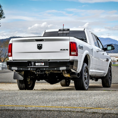Westin 09-18 Ram 1500 HDX Bandit Rear Bumper - Black - 58-341175