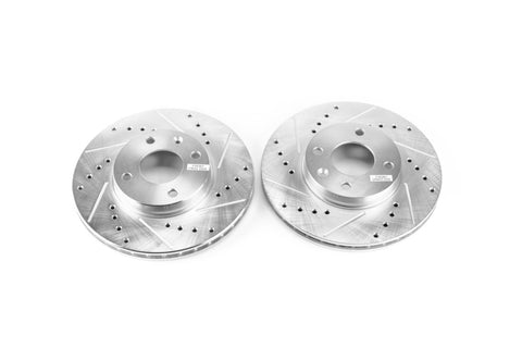 Power Stop 16-19 Chevrolet Spark Front Evolution Drilled & Slotted Rotors - Pair - AR84101XPR