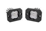 Diode Dynamics Stage Series C1 LED Pod - White SAE Fog Flush WBL (Pair) - DD6849P