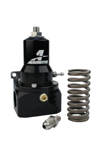 Aeromotive Regulator - 30-120 PSI - .313 Valve - 2x AN-10 Inlets / AN-10 Bypass - 13134