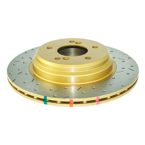 DBA 01-07 BMW M3 E46 w/325mm rotor Rear Drilled & Slotted 4000 Series Rotor - 42851XS