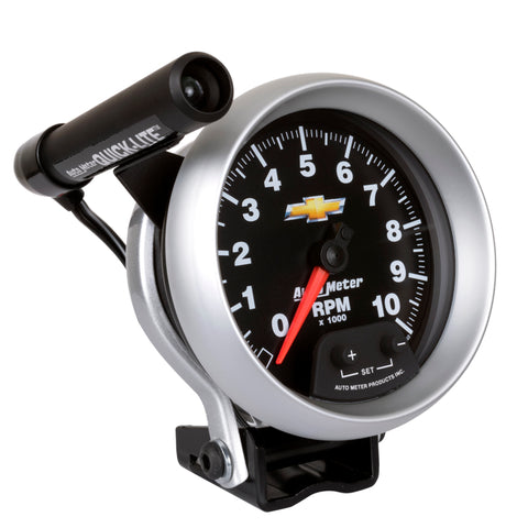AutoMeter 3 3/4in Pedestal w/Ext. Quick-Lite for GM Copo Camaro - 880662