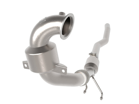 aFe POWER Direct Fit 409 Stainless Steel Catalytic Converter Volkswagen Golf R 15-19 L4-2.0L (t) - 47-46402