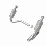 MagnaFlow DF Cat. Conv 07-09 Dodge Dakota 3.7L/4.7L /07-09 Mitsubishi Raider 3.7L Y-Pipe Assembly - 49849