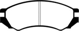 EBC 91-93 Nissan NX 2.0 (ABS) Yellowstuff Front Brake Pads - DP4839R