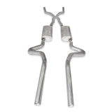 Stainless Works Chevy Chevelle LS1 Hot Rod 1968-72 Exhaust 3in Stainless Turbo Mufflers - CV6872LSD