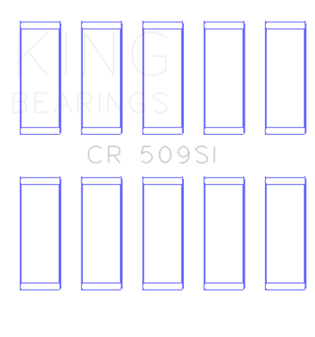 King Volvo 850/S70/V70 Turbo 1984cc (Size STD) Connecting Rod Bearing Set (Set of 5) - CR509SI