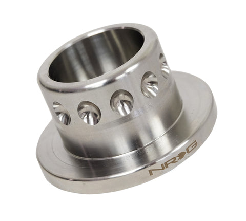 NRG Short Spline Adapter - SS Welded Hub Adapter With 5/8in. Clearance - SRK-SWH-1