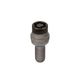 McGard Wheel Lock Bolt Set - 4pk. (Radius Seat) M14X1.5 / 19mm Hex / 35.4mm Shank Length - Black - 28332