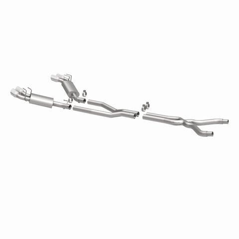 MagnaFlow 13 Chevy Camaro V8 6.2L S/C Quad Split Rear Exit Cat Back Perf Exhaust - 15053