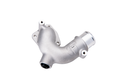 Fleece Performance 98.5-07 Dodge 2500/3500 Cummins Replacement Thermostat Housing w/Aux Port - FPE-CUMM-TH-1318