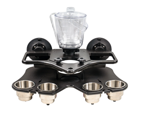 SeaSucker Double Decker Party Barge Portable Bar - Black - MC5348B