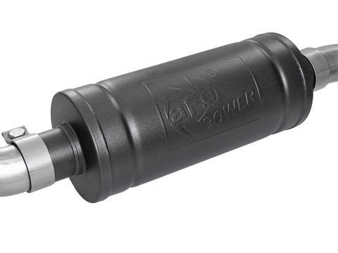 aFe Takeda 3in 304 SS Axle-Back Exhaust System w/ Black Tip 16-18 Ford Focus RS 2.3L (t) - 49-33104-B