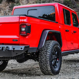 Westin 2020 Jeep Gladiator Tube Fenders - Rear - Textured Black - 62-1065