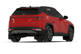 Rally Armor 22-24 Hyundai Tucson Black UR Mud Flap - Metallic Black Logo - MF75-UR-BLK-MBK
