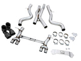 AWE Tuning BMW F8X M3/M4 Track Edition Catback Exhaust - Diamond Black Tips - 3020-43087