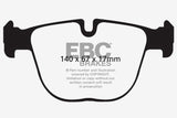 EBC 10-11 BMW X5M 4.4TT Bluestuff Rear Brake Pads - DP52008NDX