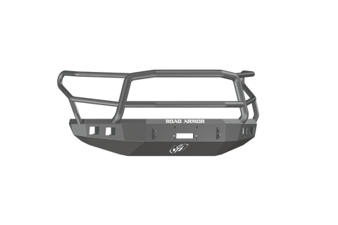 Road Armor 14-20 Toyota Tundra Stealth Front Winch Bumper w/Lonestar Guard - Tex Blk - 914R5B
