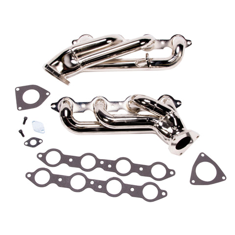 BBK 99-04 GM Truck SUV 6.0 Shorty Tuned Length Exhaust Headers - 1-3/4 Titanium Ceramic - 4006