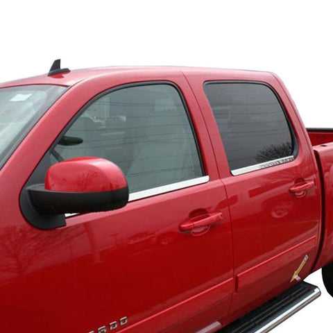 Putco 07-14 Chevrolet Suburban - ABS Chromed Window Trim - 97505